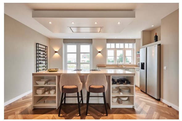 Falsos techos en cocinas