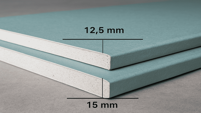 Espesor placa de pladur