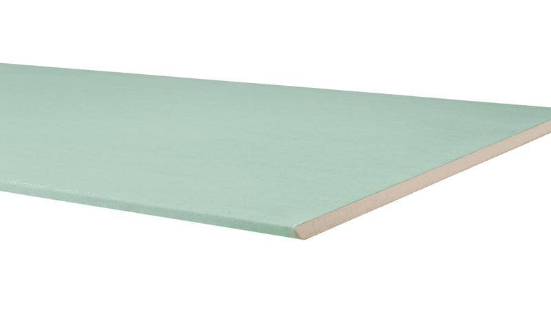 Placa de yeso laminado hidrófuga